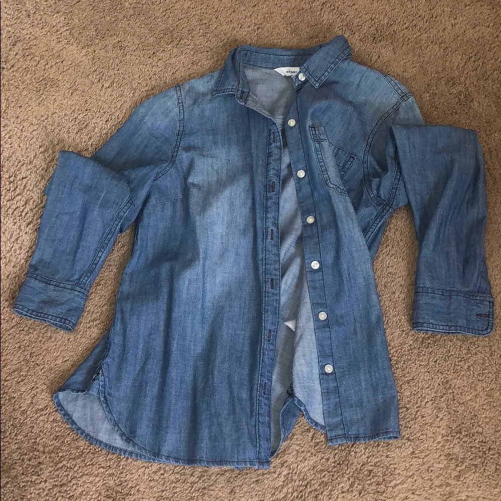 Denim button down - Picture 1 of 3